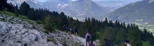 Wanderpfad Grotte des Resistants