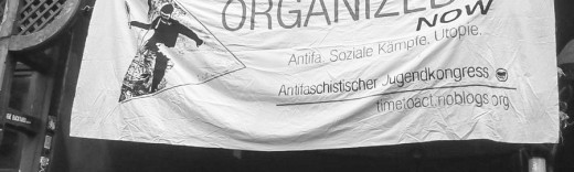 Ein Banner auf dem JuKo 2027